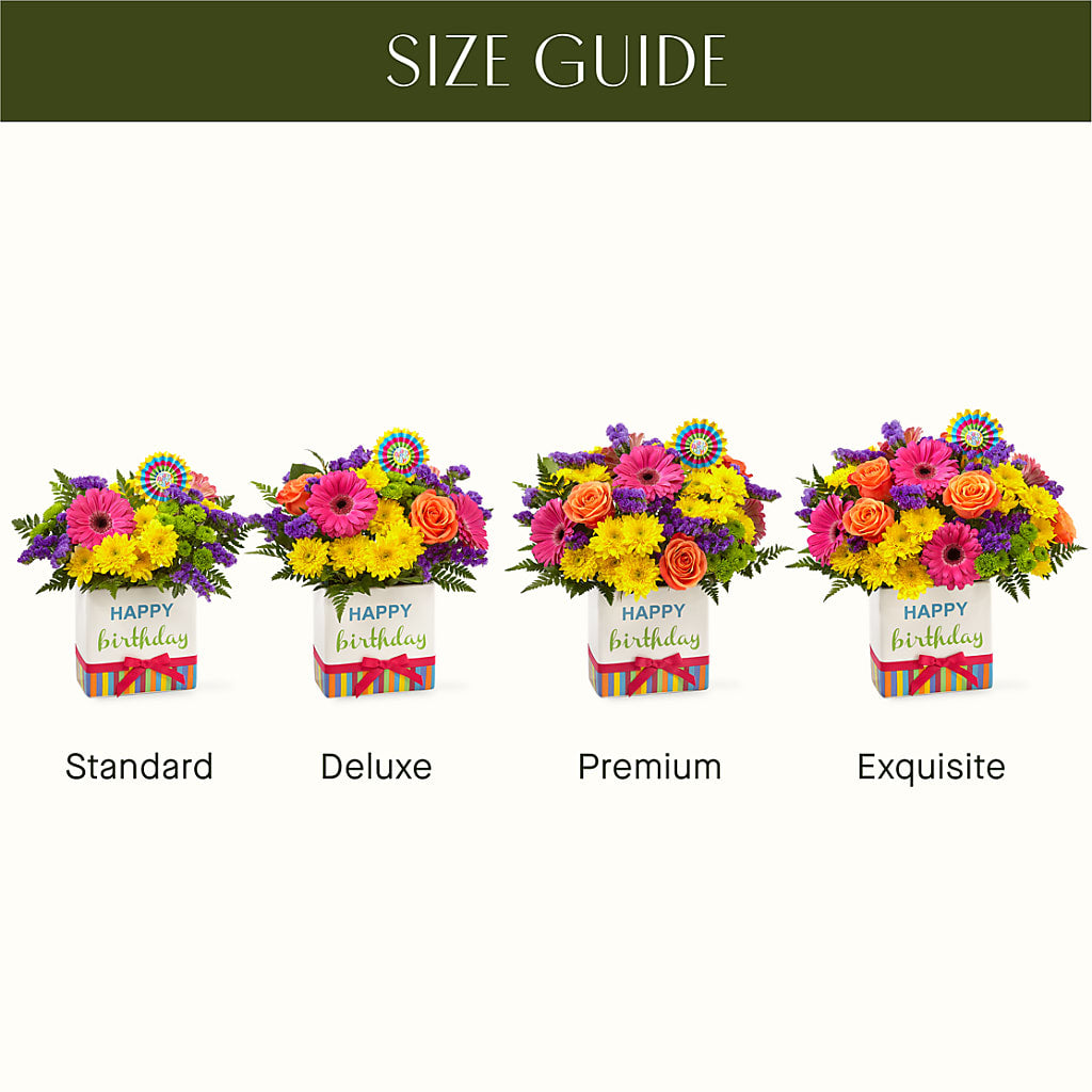 Birthday Brights Bouquet – The Happy Florist, Sanford FL