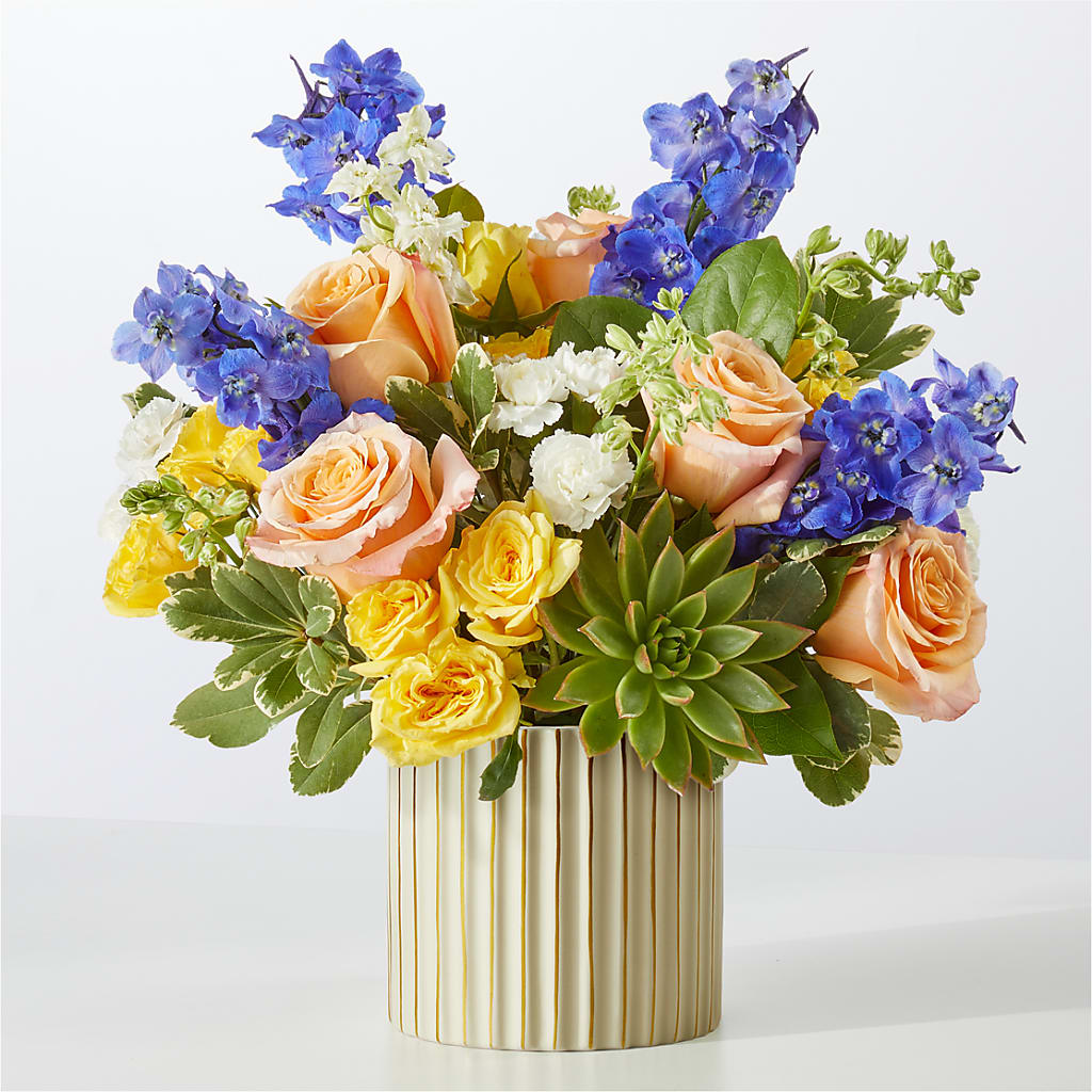 Cobalt Reverie Bouquet – The Happy Florist, Sanford FL