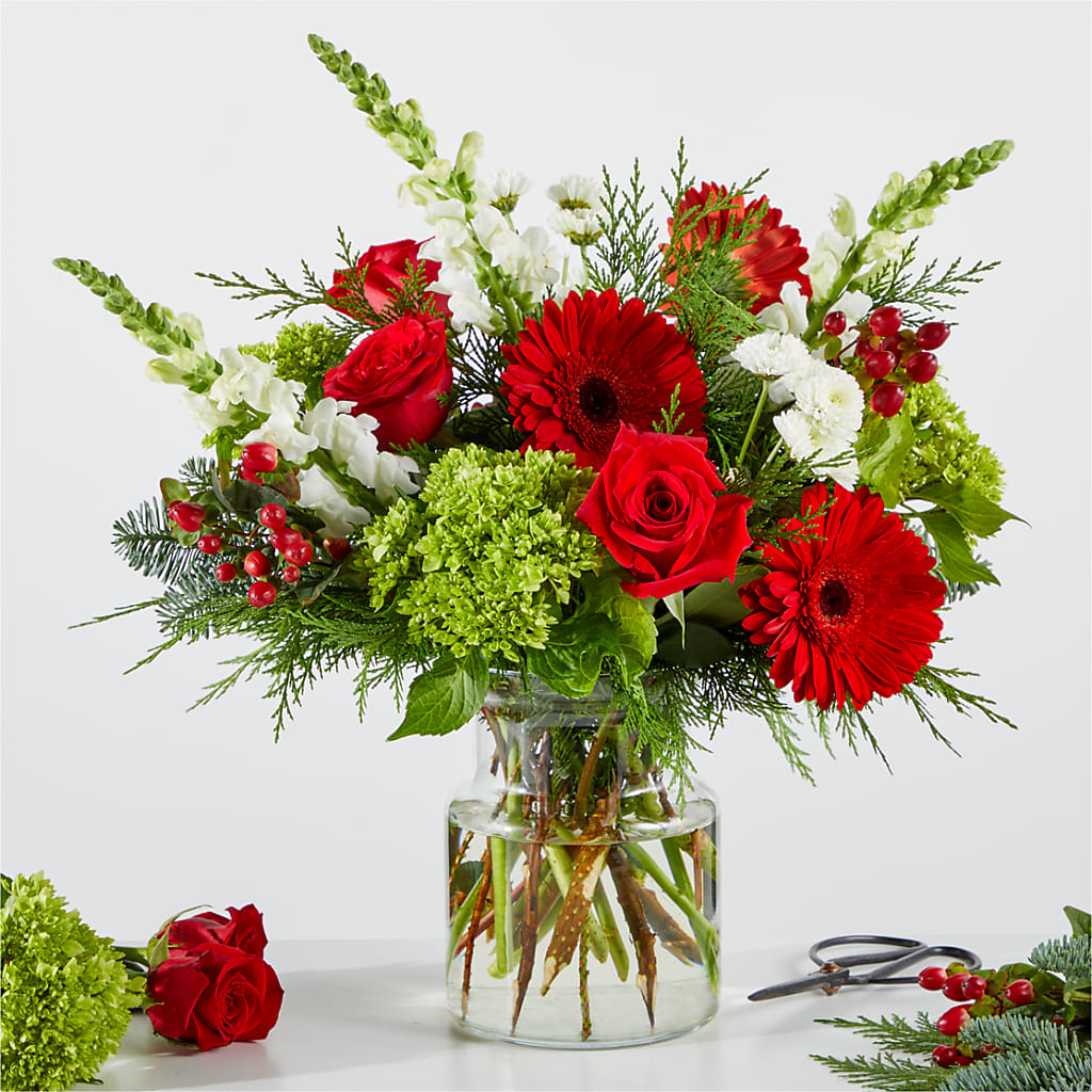 Merry Moment Bouquet – A Florist Original – The Happy Florist, Sanford FL
