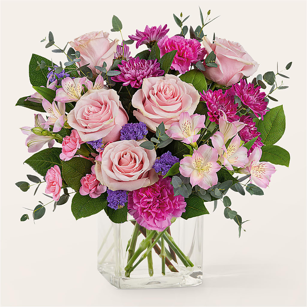 Rosy Radiance Bouquet – The Happy Florist, Sanford FL