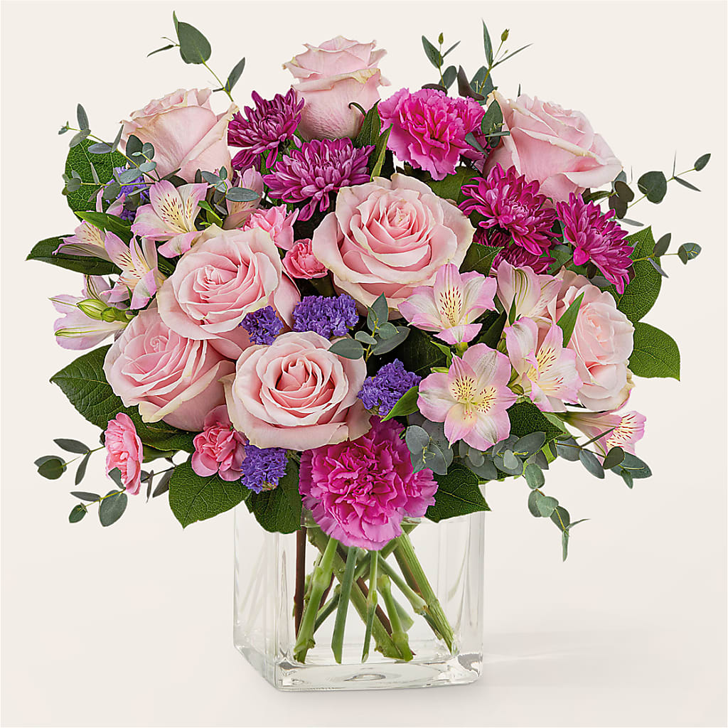 Rosy Radiance Bouquet – The Happy Florist, Sanford FL