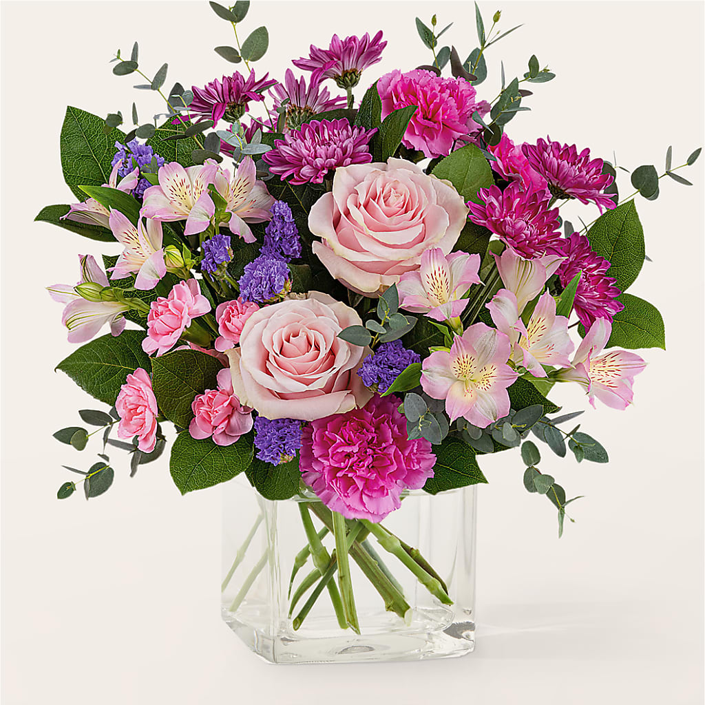 Rosy Radiance Bouquet – The Happy Florist, Sanford FL