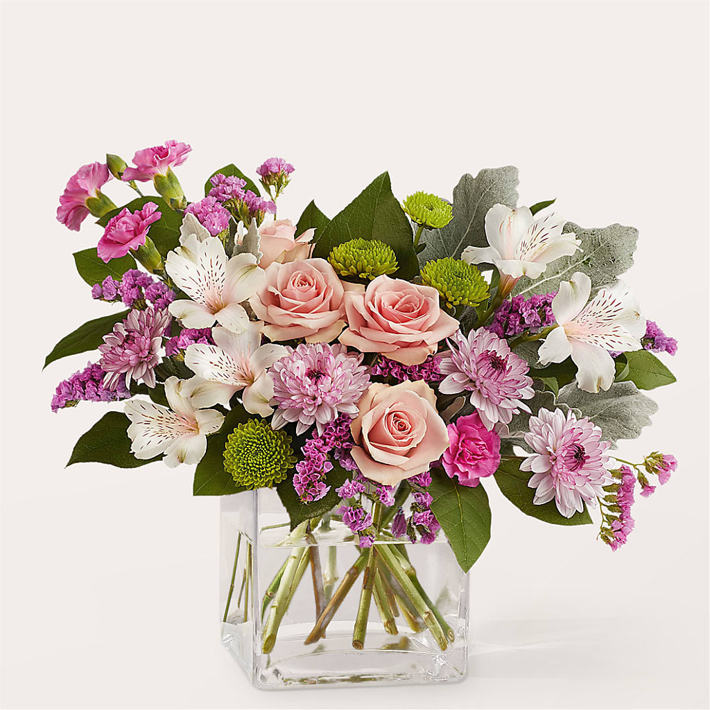Pink Suede Bouquet – The Happy Florist, Sanford FL