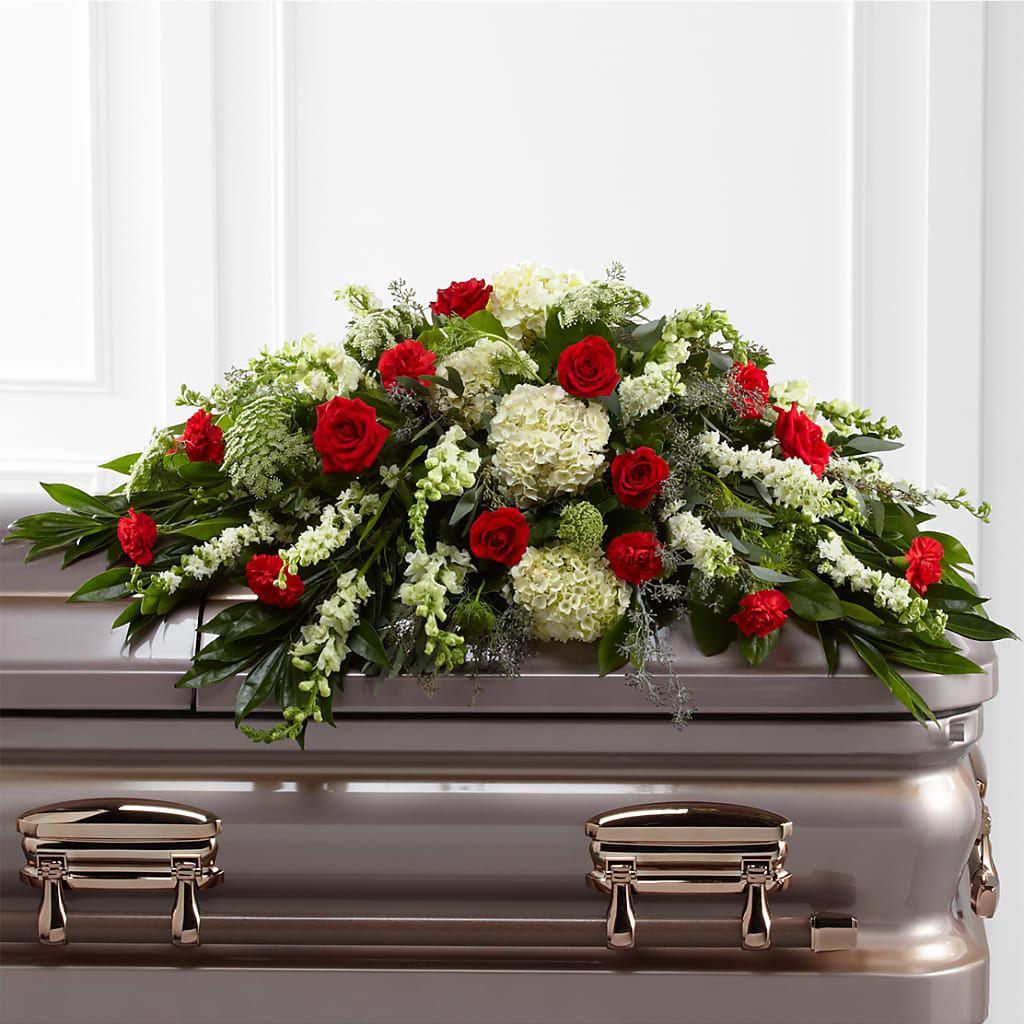 Sincerity Casket Spray – The Happy Florist, Sanford FL