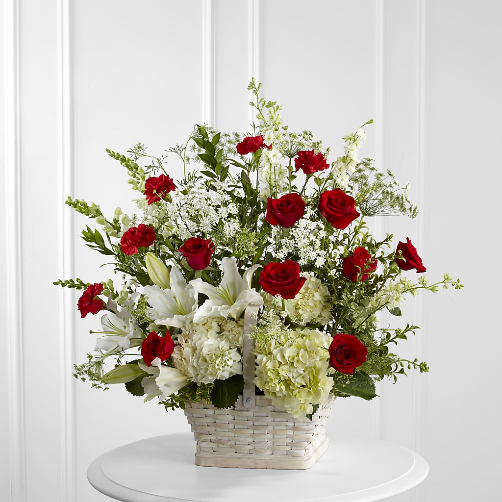 In Loving Memory Arrangement – The Happy Florist, Sanford FL