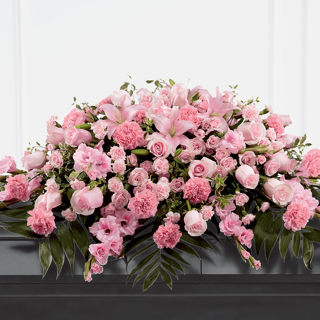 Garden of Comfort Casket Spray (Standard) – The Happy Florist, Sanford FL