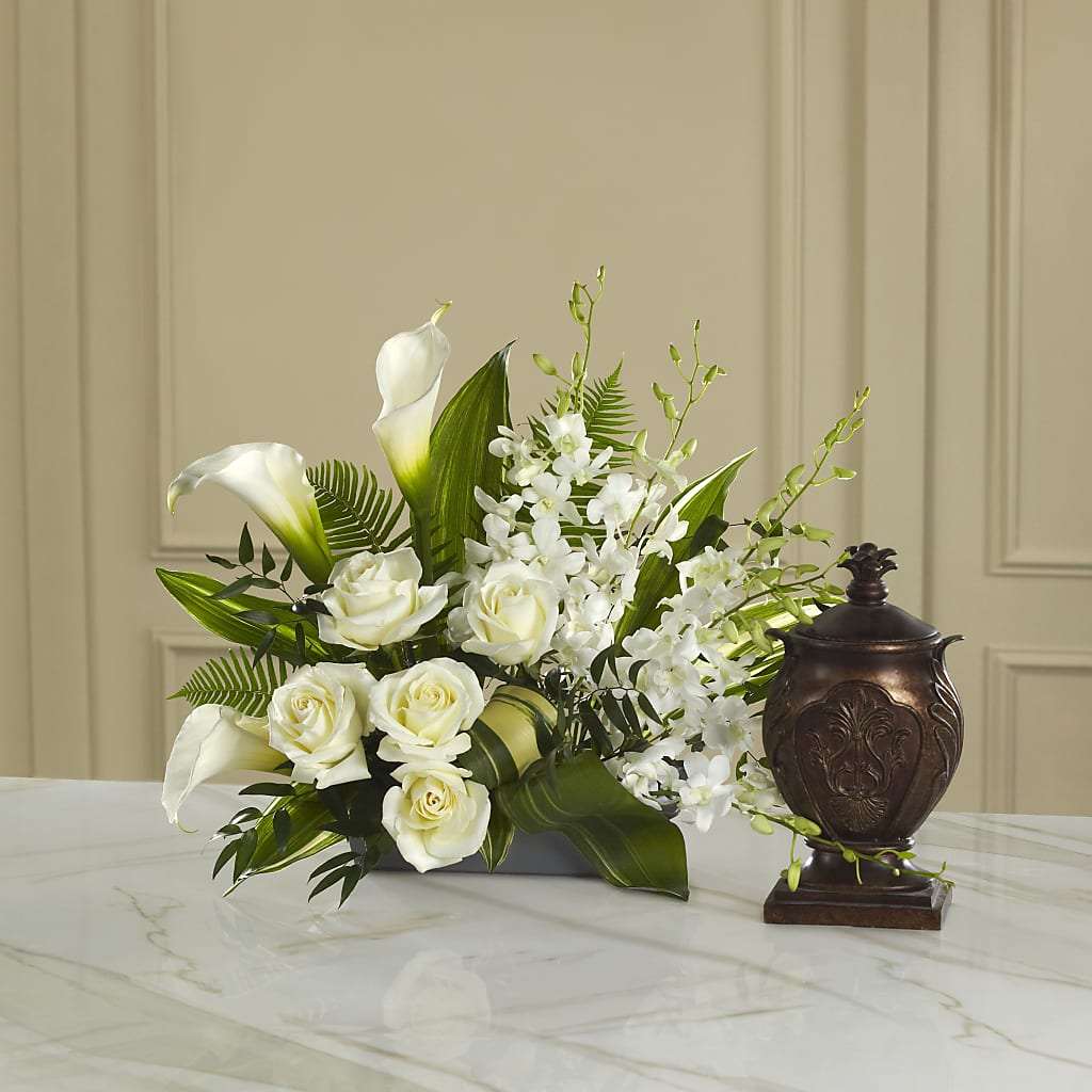 At Peace Arrangement – The Happy Florist, Sanford FL