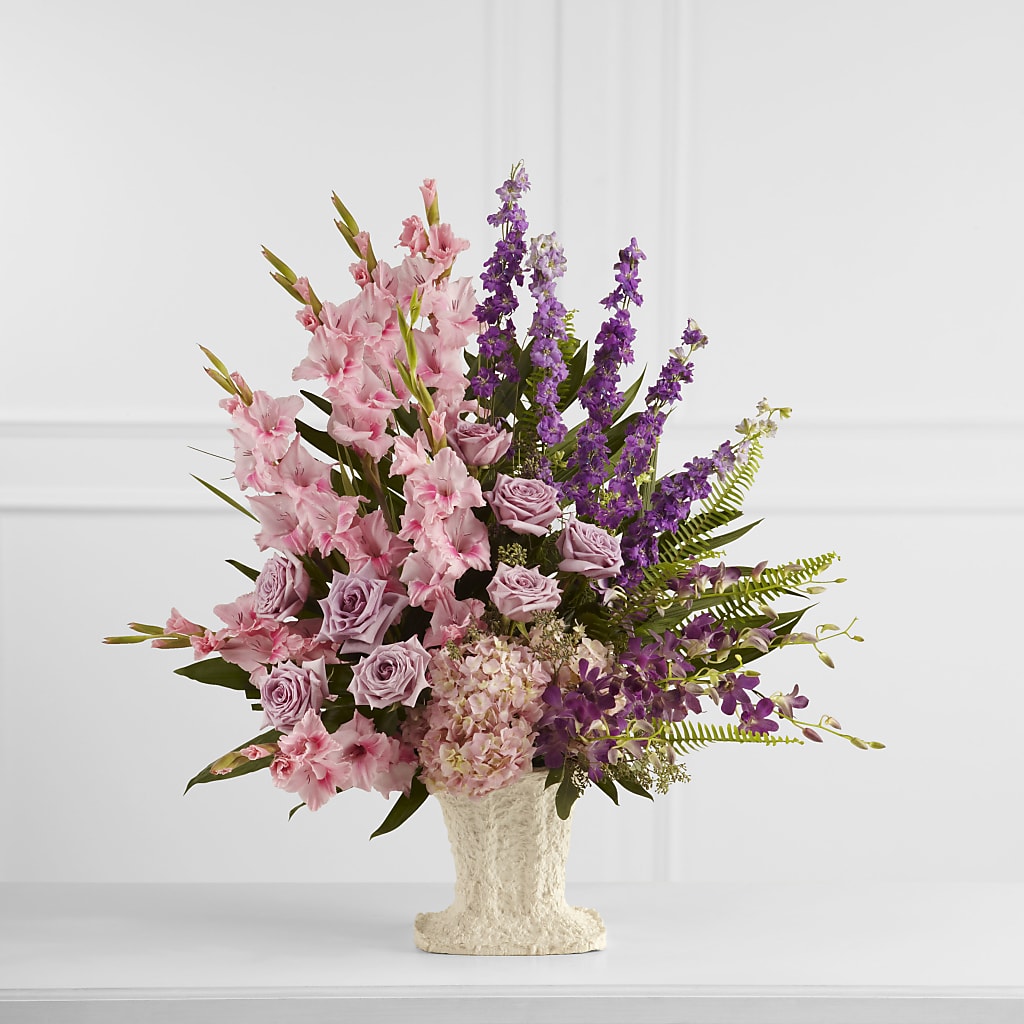 Flowing Garden Arrangement – The Happy Florist, Sanford FL