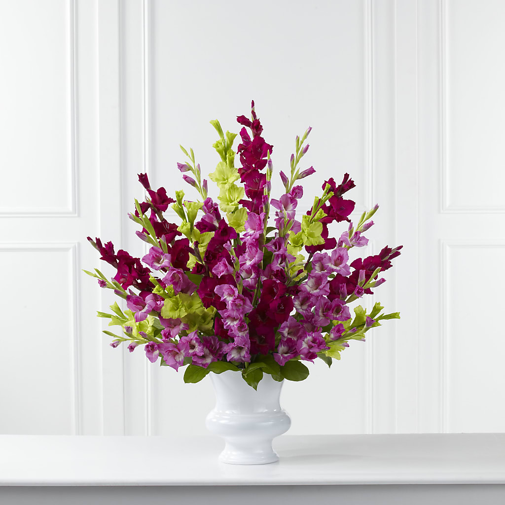Solemn Offering Arrangement – The Happy Florist, Sanford FL