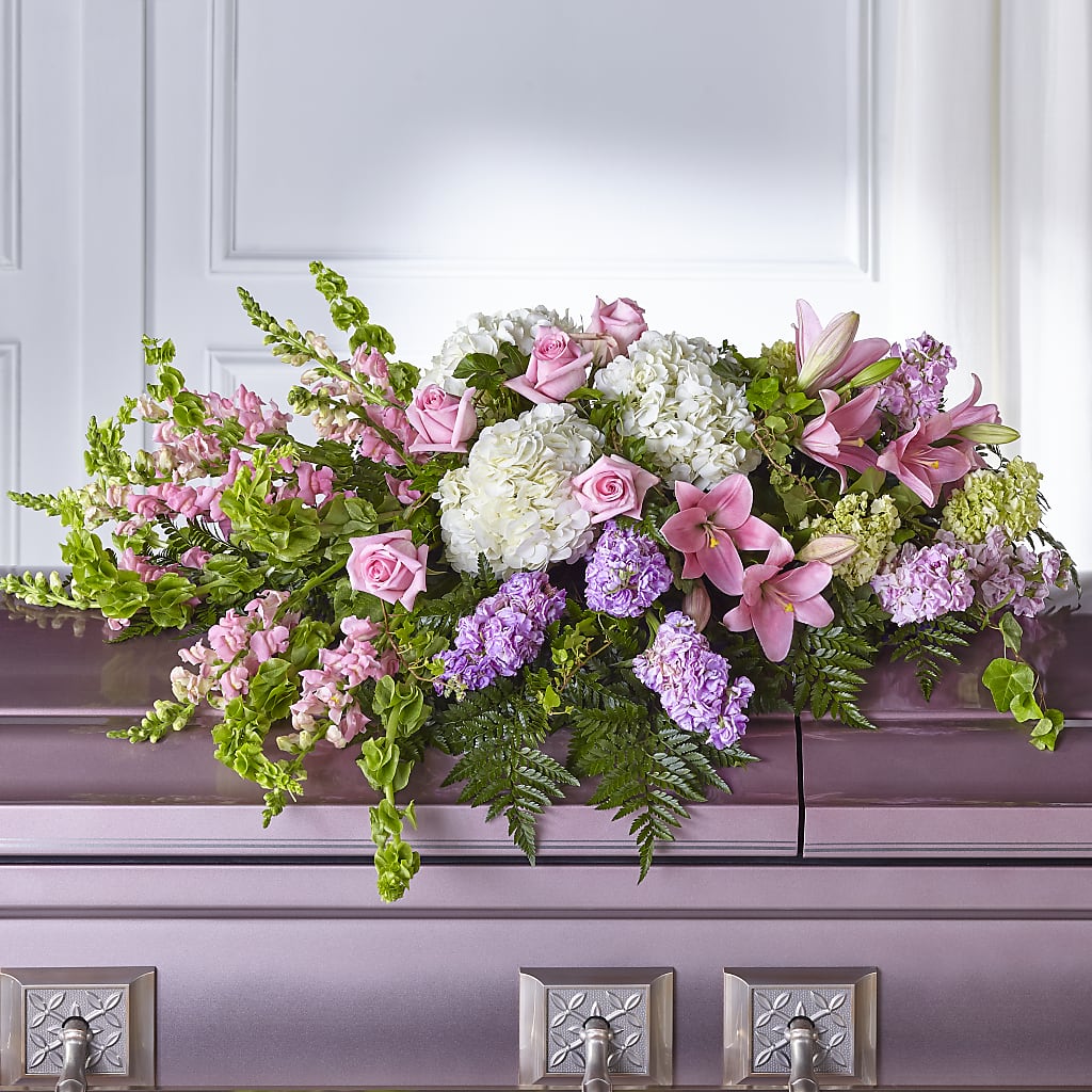 Life's Gratitude Casket Spray – The Happy Florist, Sanford FL