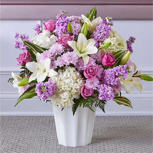 Heaven Sent Floor Basket – The Happy Florist, Sanford FL