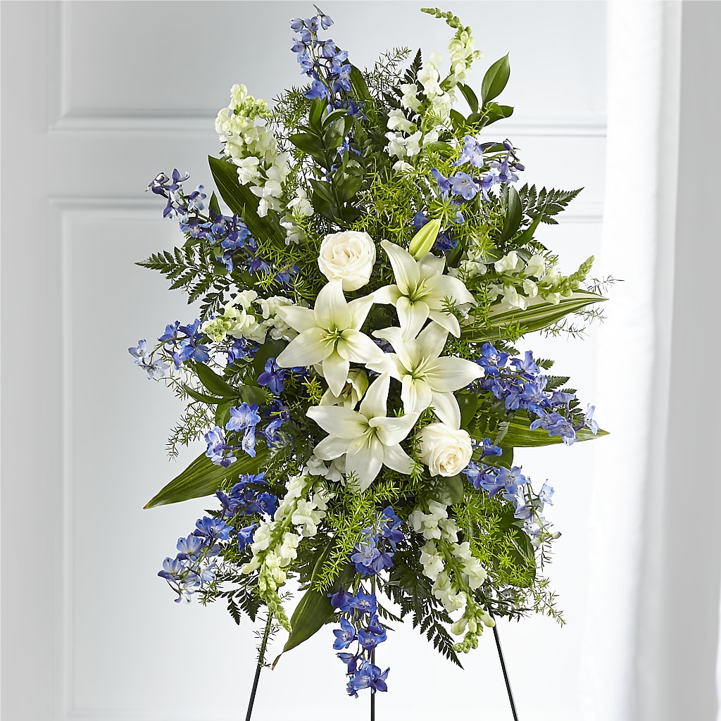 Faithful Friend Standing Spray – The Happy Florist, Sanford FL