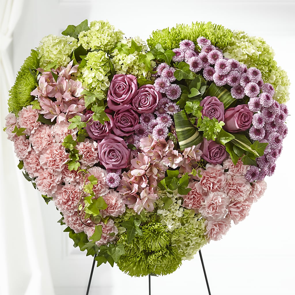 Heartwarming Standing Heart – The Happy Florist, Sanford FL