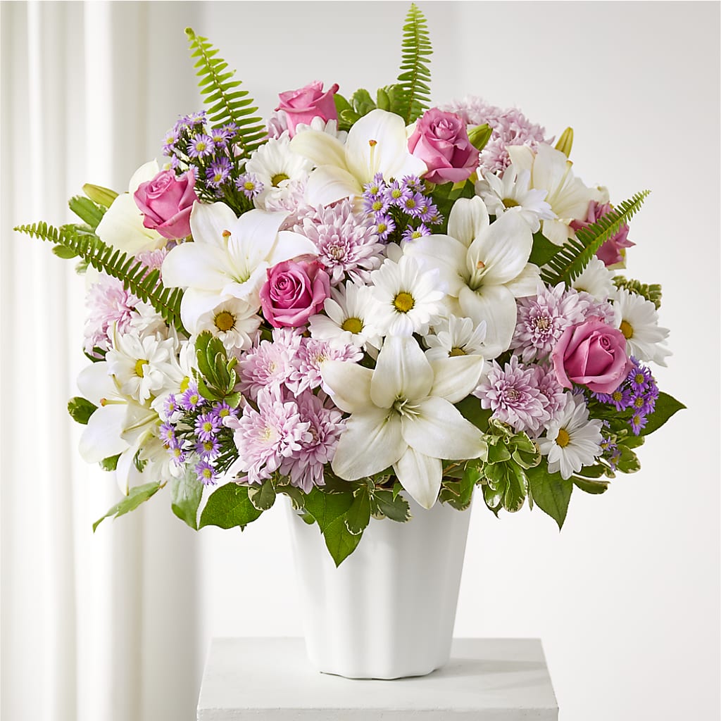 Warmest Thoughts Tabletop Basket – The Happy Florist, Sanford FL