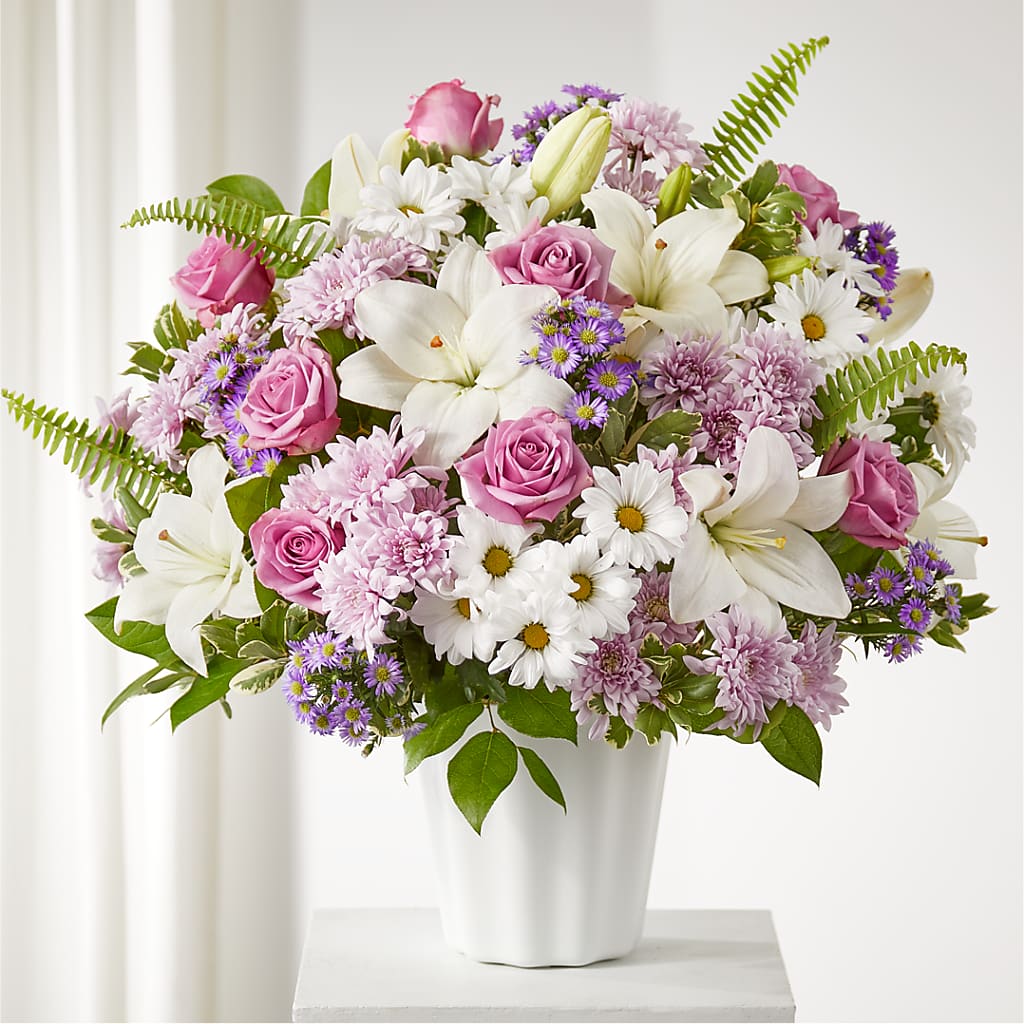 Warmest Thoughts Tabletop Basket – The Happy Florist, Sanford FL