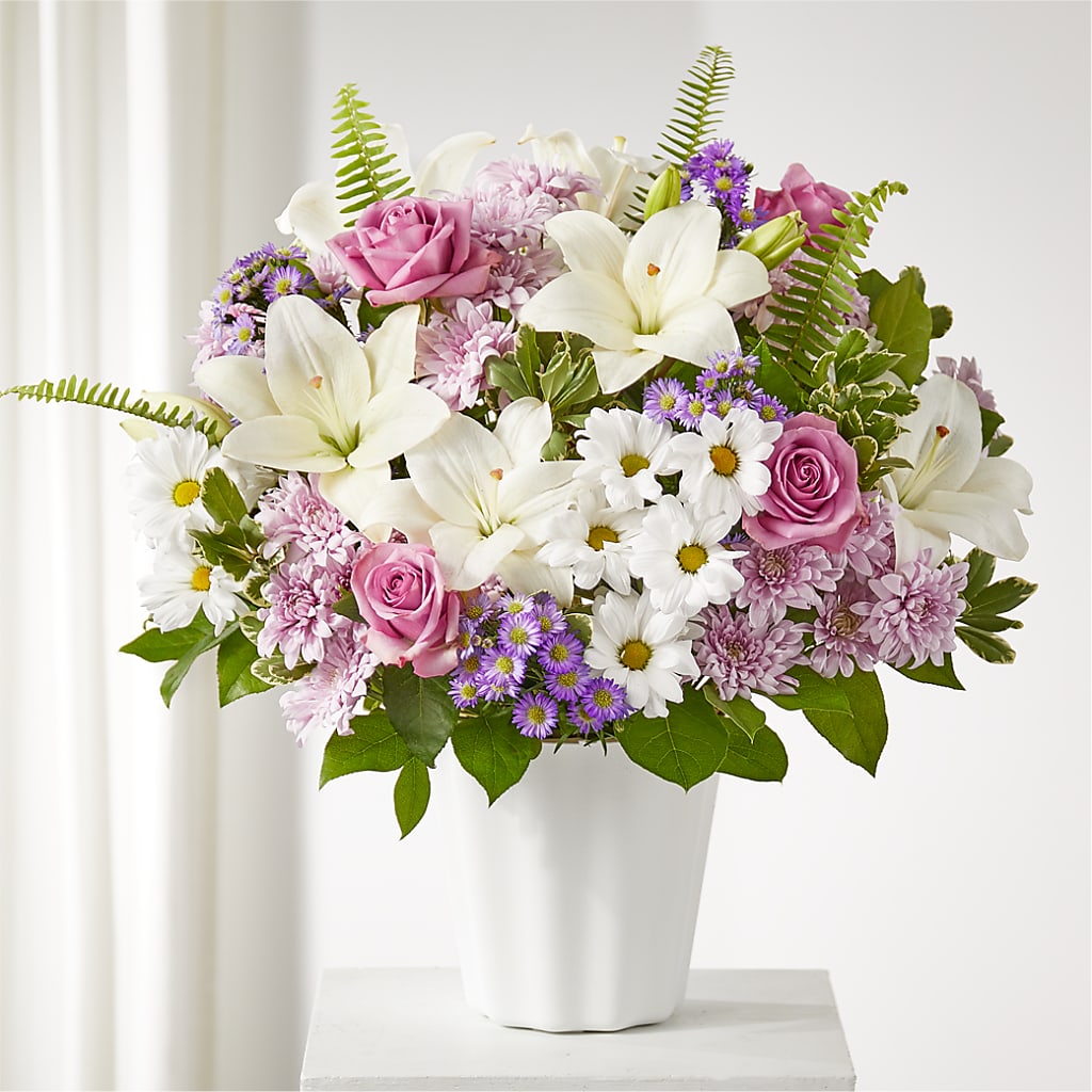 Warmest Thoughts Tabletop Basket – The Happy Florist, Sanford FL