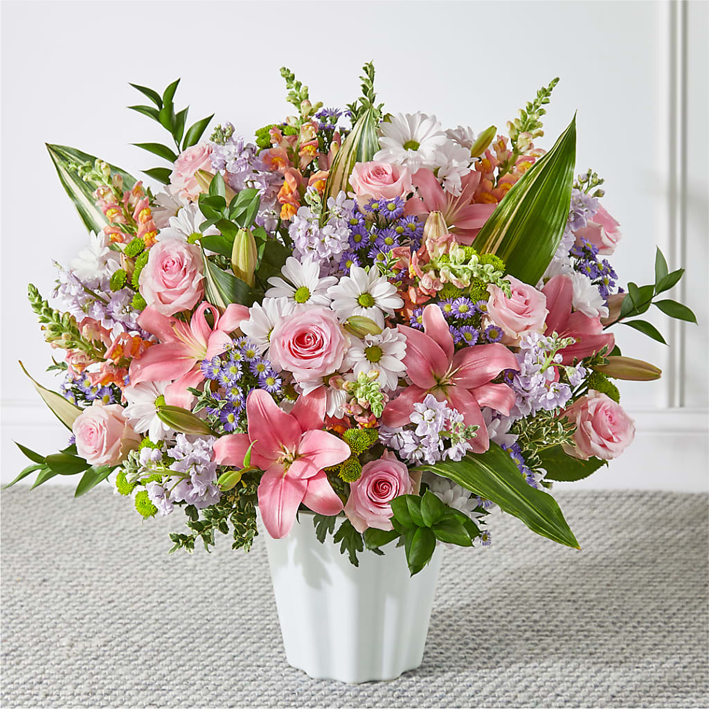Abundant Compassion Floor Basket – The Happy Florist, Sanford FL