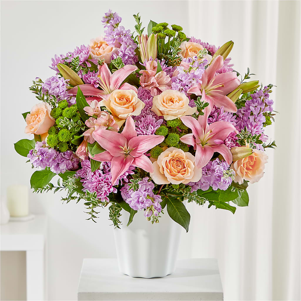 Supportive Embrace Tabletop Basket – The Happy Florist, Sanford FL