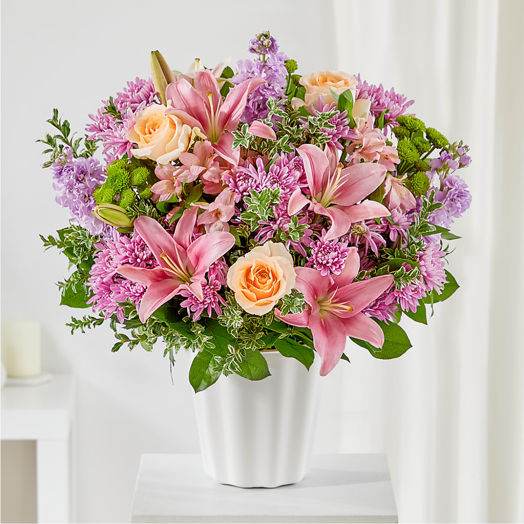Supportive Embrace Tabletop Basket – The Happy Florist, Sanford FL