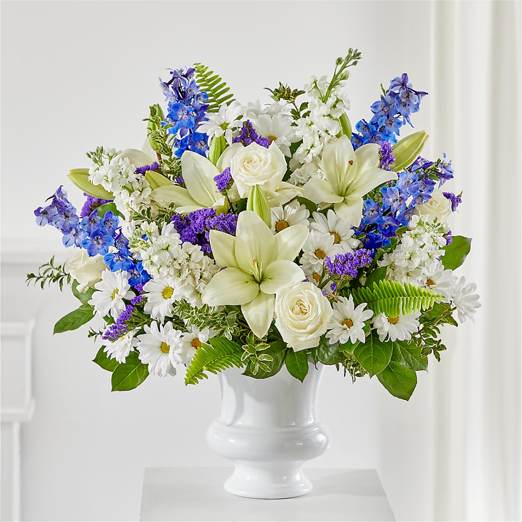 Expressions of Hope Urn Arrangement – The Happy Florist, Sanford FL