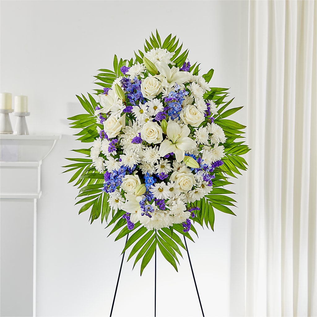 At Rest Standing Spray – The Happy Florist, Sanford FL