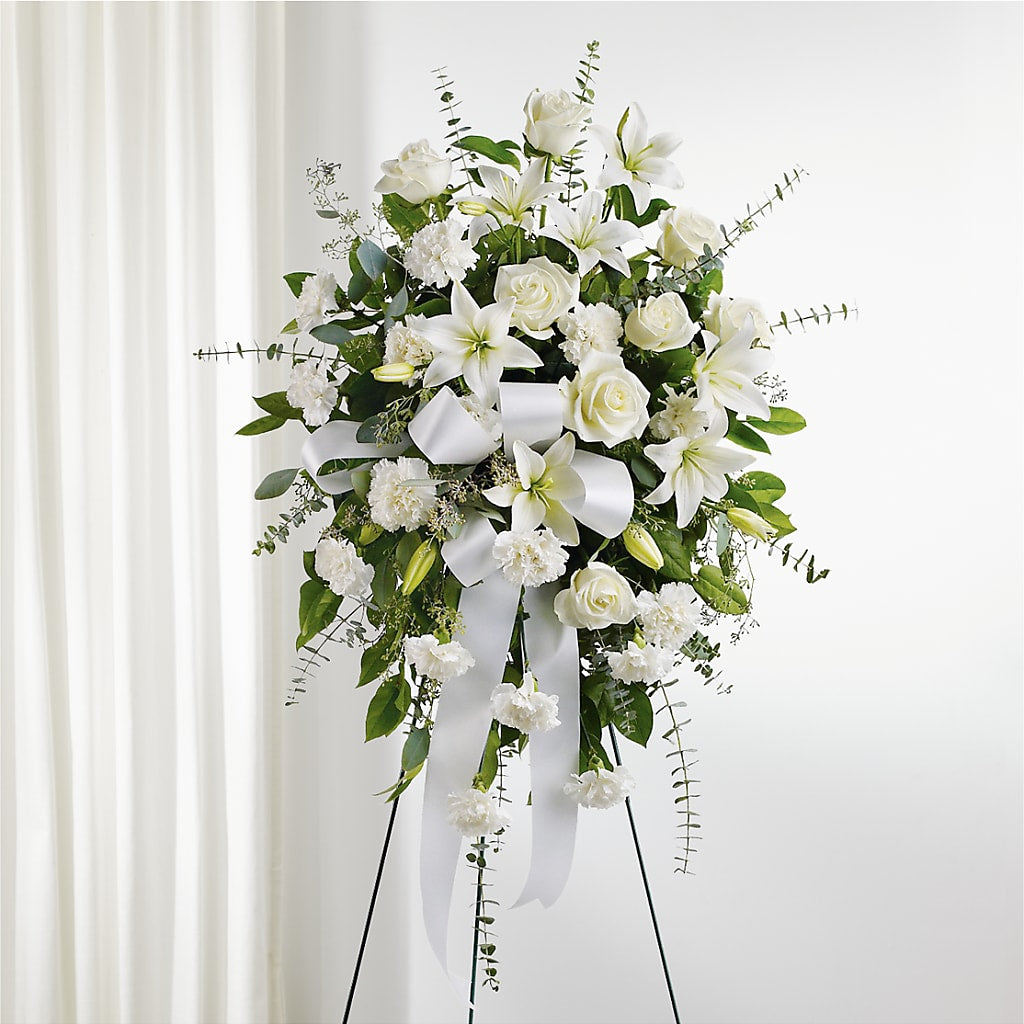 With Care Standing Spray – The Happy Florist, Sanford FL