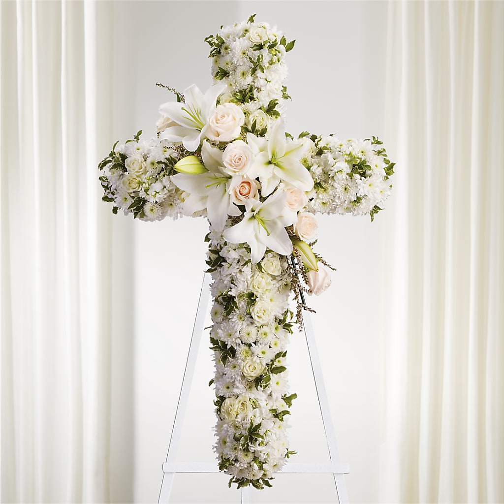 Spiritual Guidance Standing Spray – The Happy Florist, Sanford FL