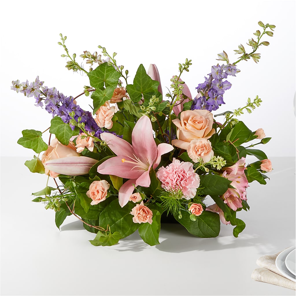 Blossom Time Centerpiece – The Happy Florist, Sanford FL