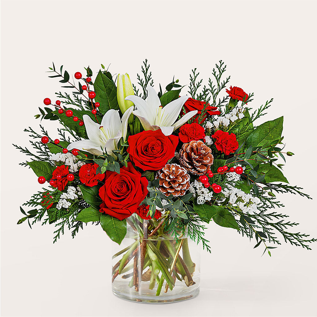 Best in Snow Bouquet – The Happy Florist, Sanford FL