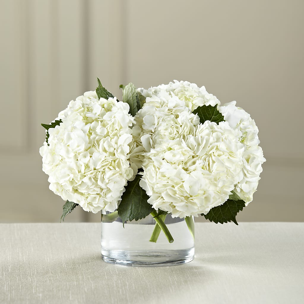 White Hydrangea Bouquet – The Happy Florist, Sanford FL