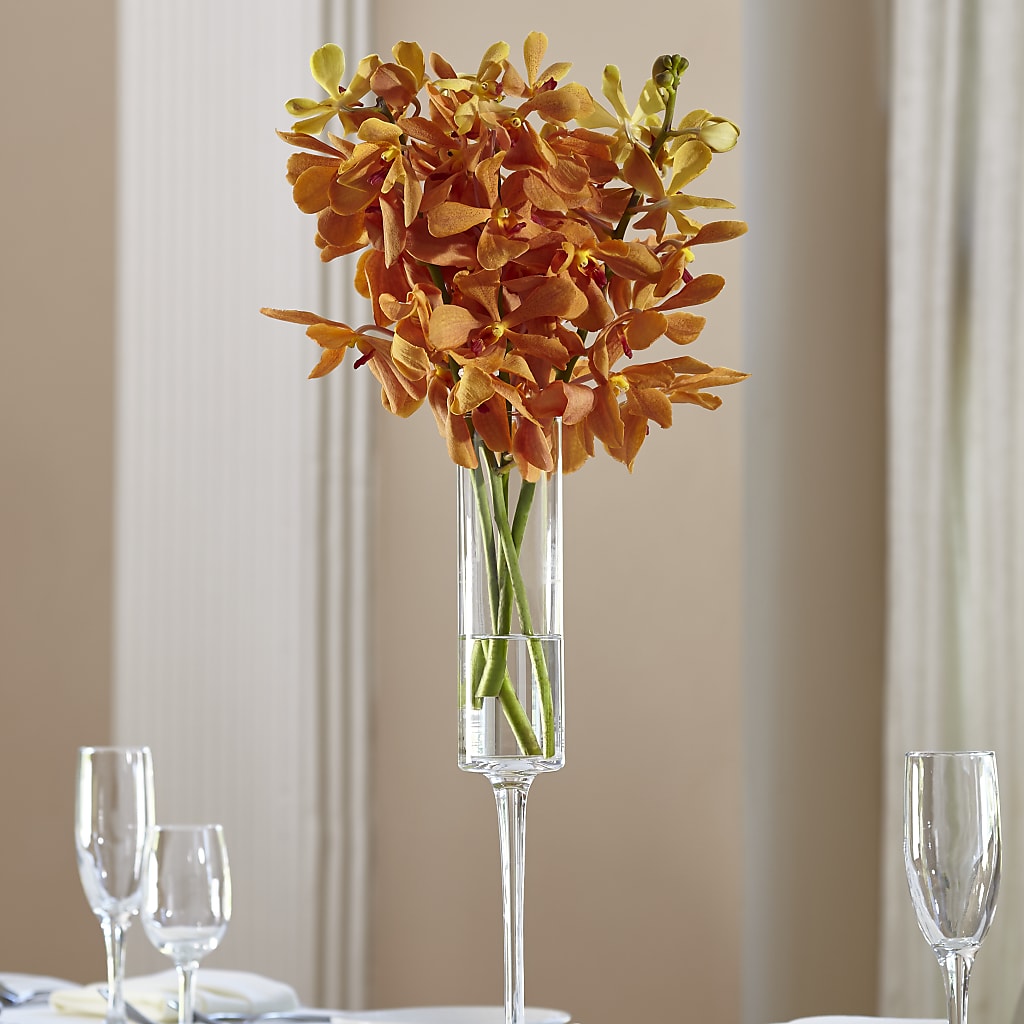 Orange Mokara Bouquet – The Happy Florist, Sanford FL