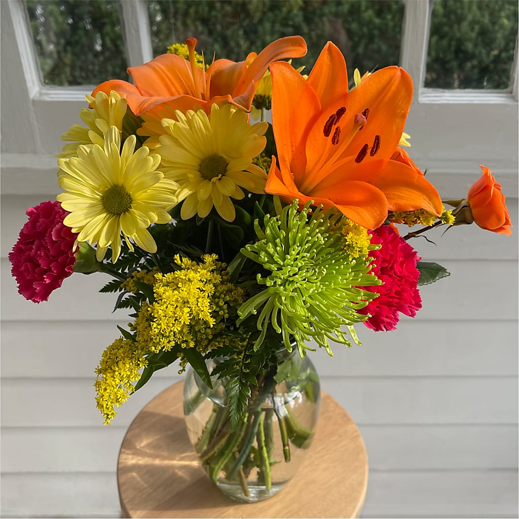 Bold & Bright – A Florist Original –  The Happy Florist, Sanford FL