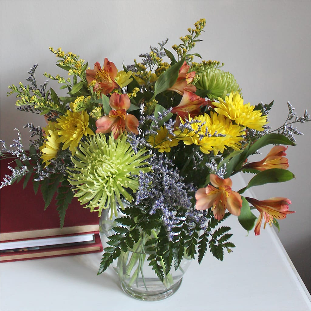 Marmalade Skies Bouquet –  The Happy Florist, Sanford FL