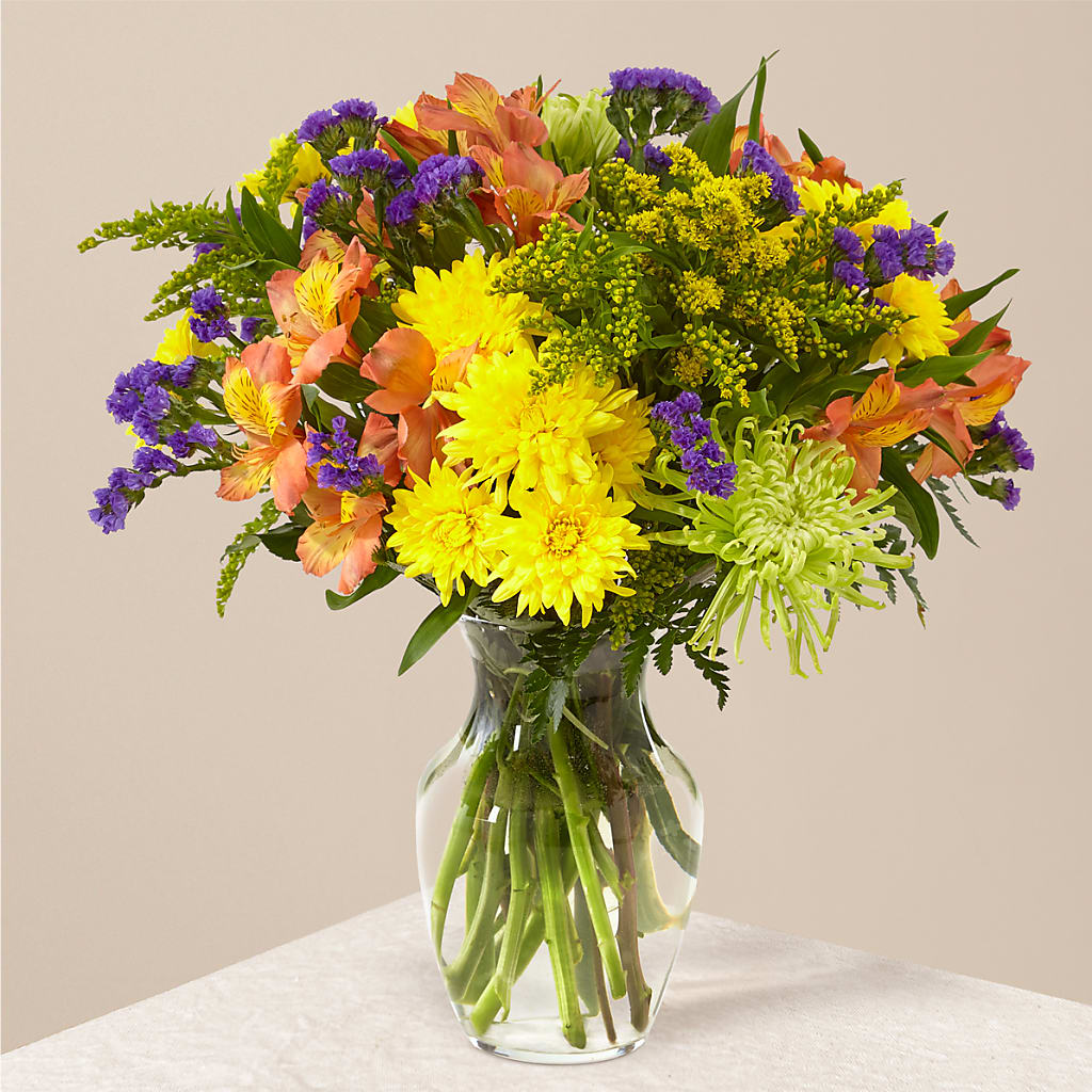 Marmalade Skies Bouquet –  The Happy Florist, Sanford FL