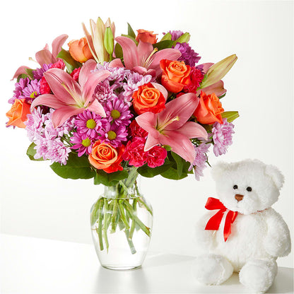 One and Only Bouquet and Bear Bundle –  The Happy Florist, Sanford FL