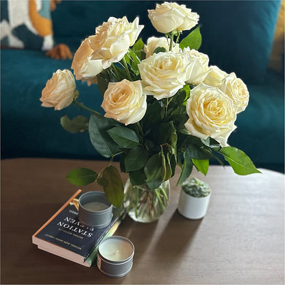 Long Stem Yellow Rose Bouquet –  The Happy Florist, Sanford FL