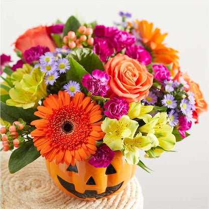 Tricks & Treats Pumpkin –  The Happy Florist, Sanford FL