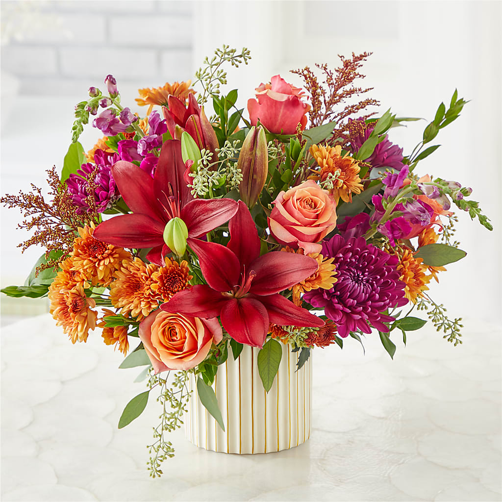 Burgundy Landscape Bouquet –  The Happy Florist, Sanford FL