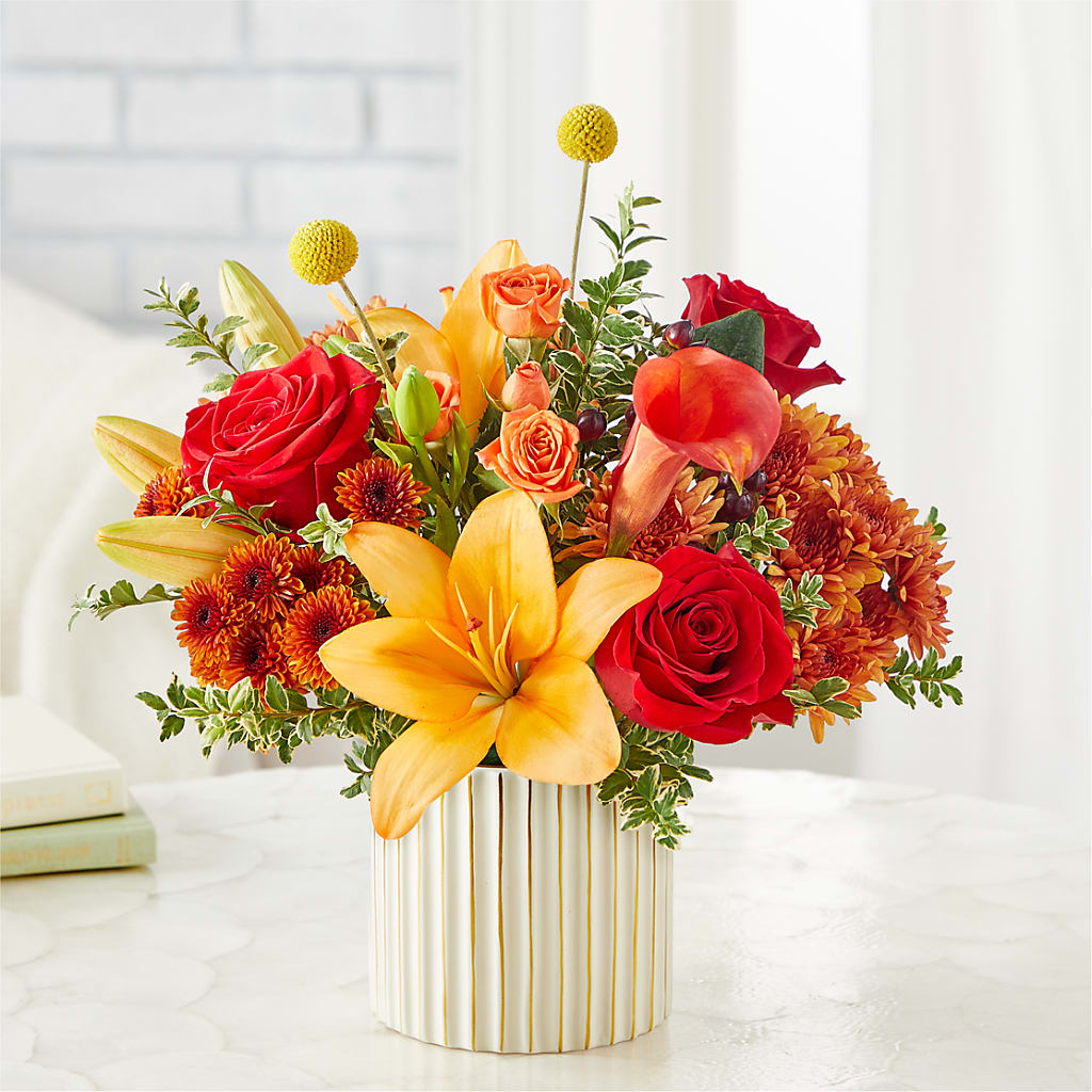 Scarlet Skies Bouquet –  The Happy Florist, Sanford FL