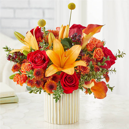 Scarlet Skies Bouquet –  The Happy Florist, Sanford FL