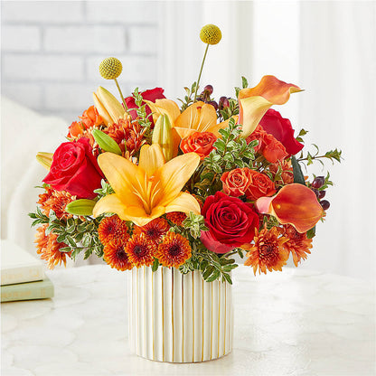 Scarlet Skies Bouquet –  The Happy Florist, Sanford FL