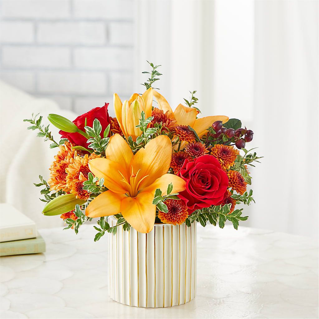 Scarlet Skies Bouquet –  The Happy Florist, Sanford FL