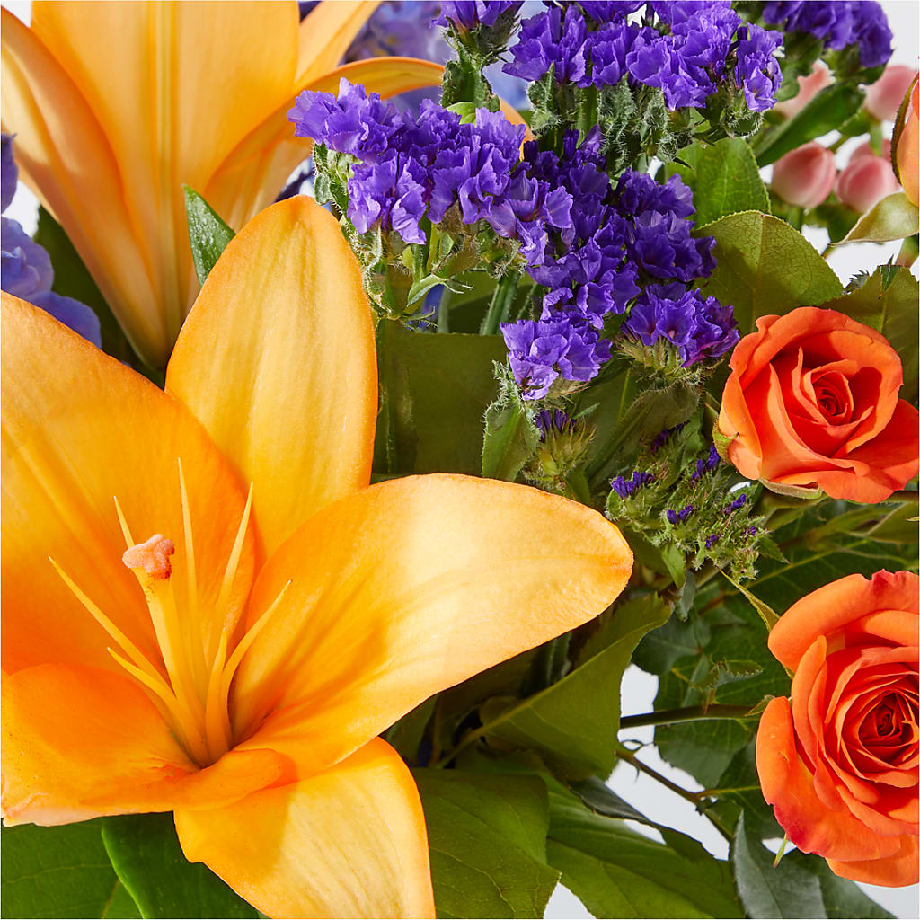Radiant Citrus Bouquet –  The Happy Florist, Sanford FL