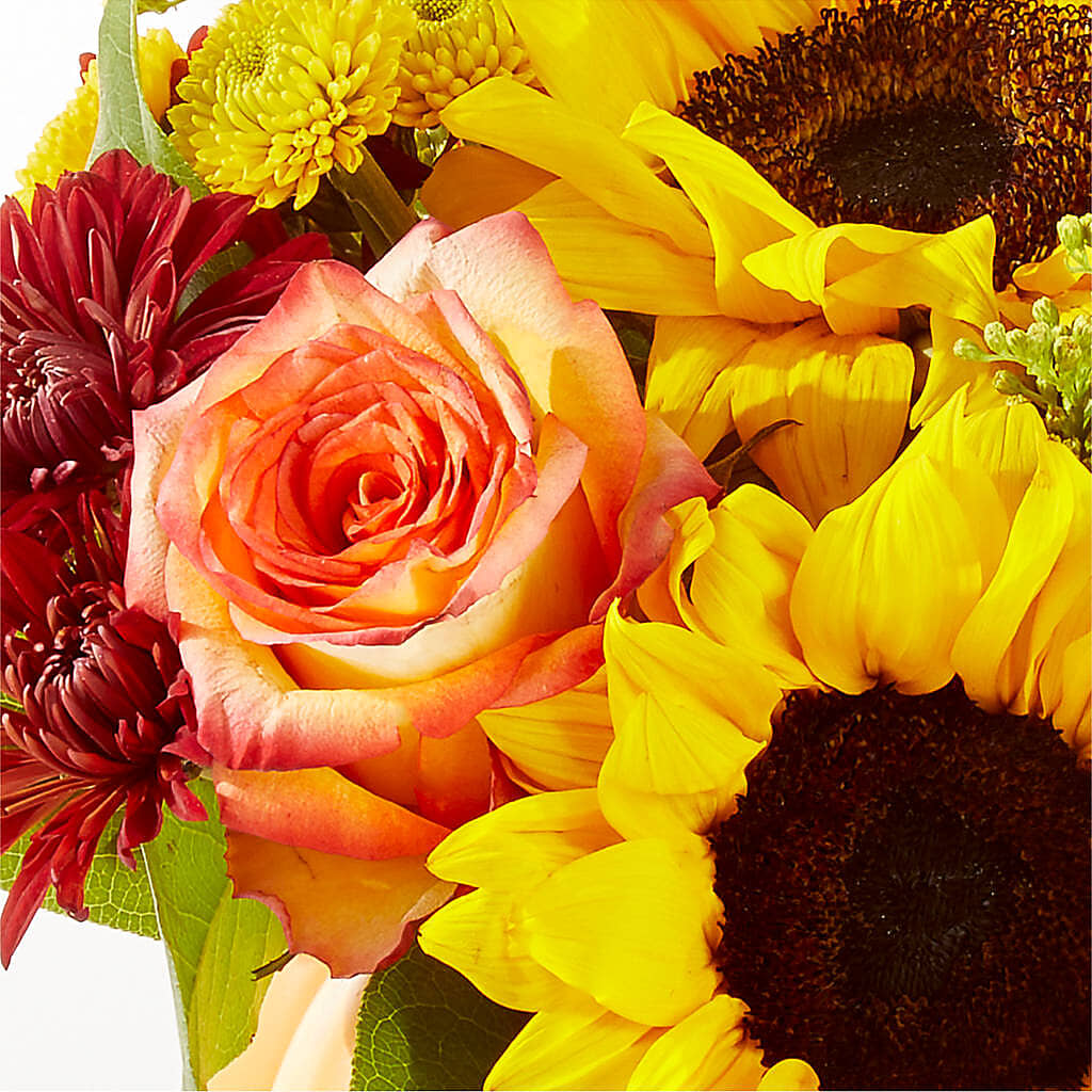 Golden Gourd Pumpkin Bouquet –  The Happy Florist, Sanford FL