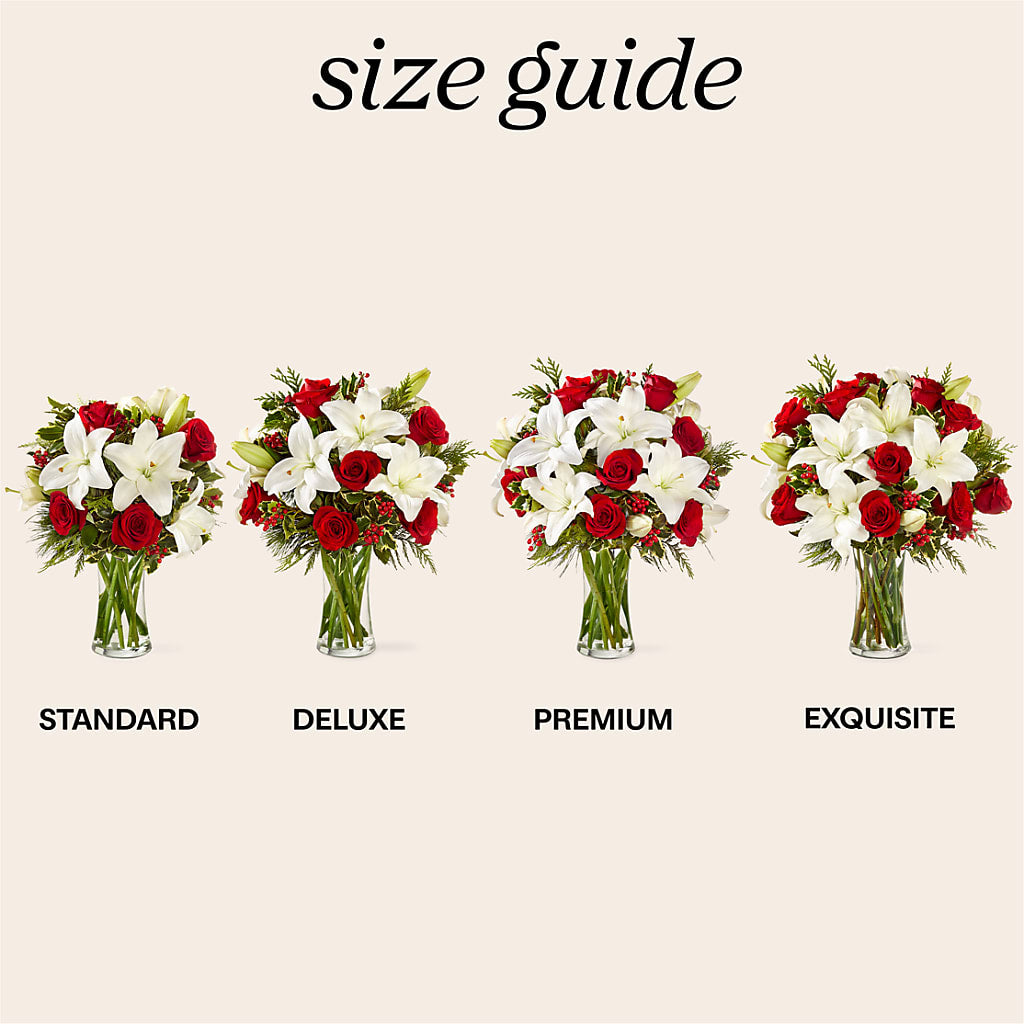 Sparkling Snowflakes Bouquet –  The Happy Florist, Sanford FL
