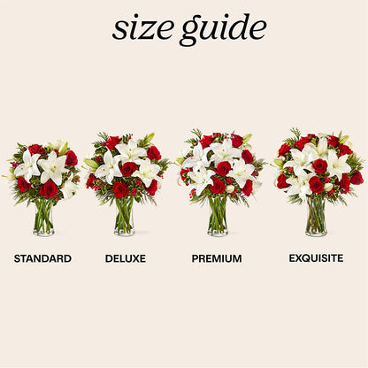 Sparkling Snowflakes Bouquet –  The Happy Florist, Sanford FL