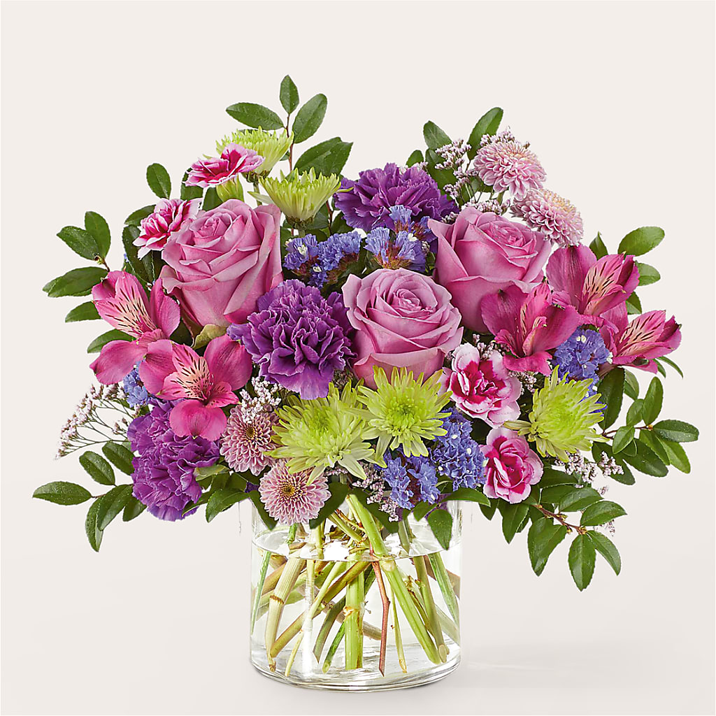 Glass Half Full Bouquet –  The Happy Florist, Sanford FL