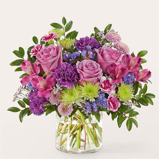 Glass Half Full Bouquet –  The Happy Florist, Sanford FL