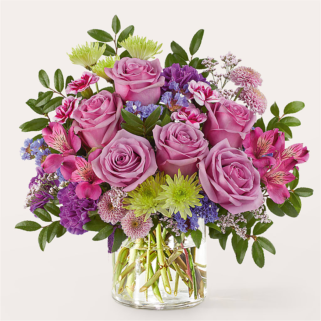 Glass Half Full Bouquet –  The Happy Florist, Sanford FL