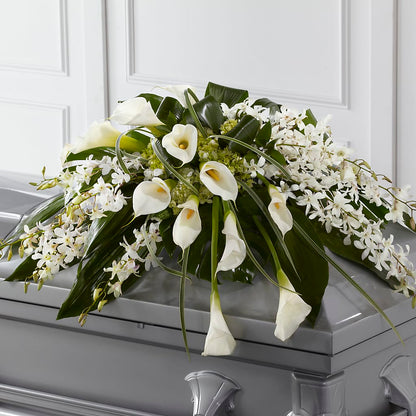 Angel Wings Casket Spray –  The Happy Florist, Sanford FL